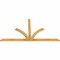 Ekena Millwork Richland Rough Sawn Timber Gable Bracket, Western Red Cedar, 96"W x 52"H x 2"D x 4"F, 13/12 Pitch GBW096X52X0204RIC00RWR - alternate 4